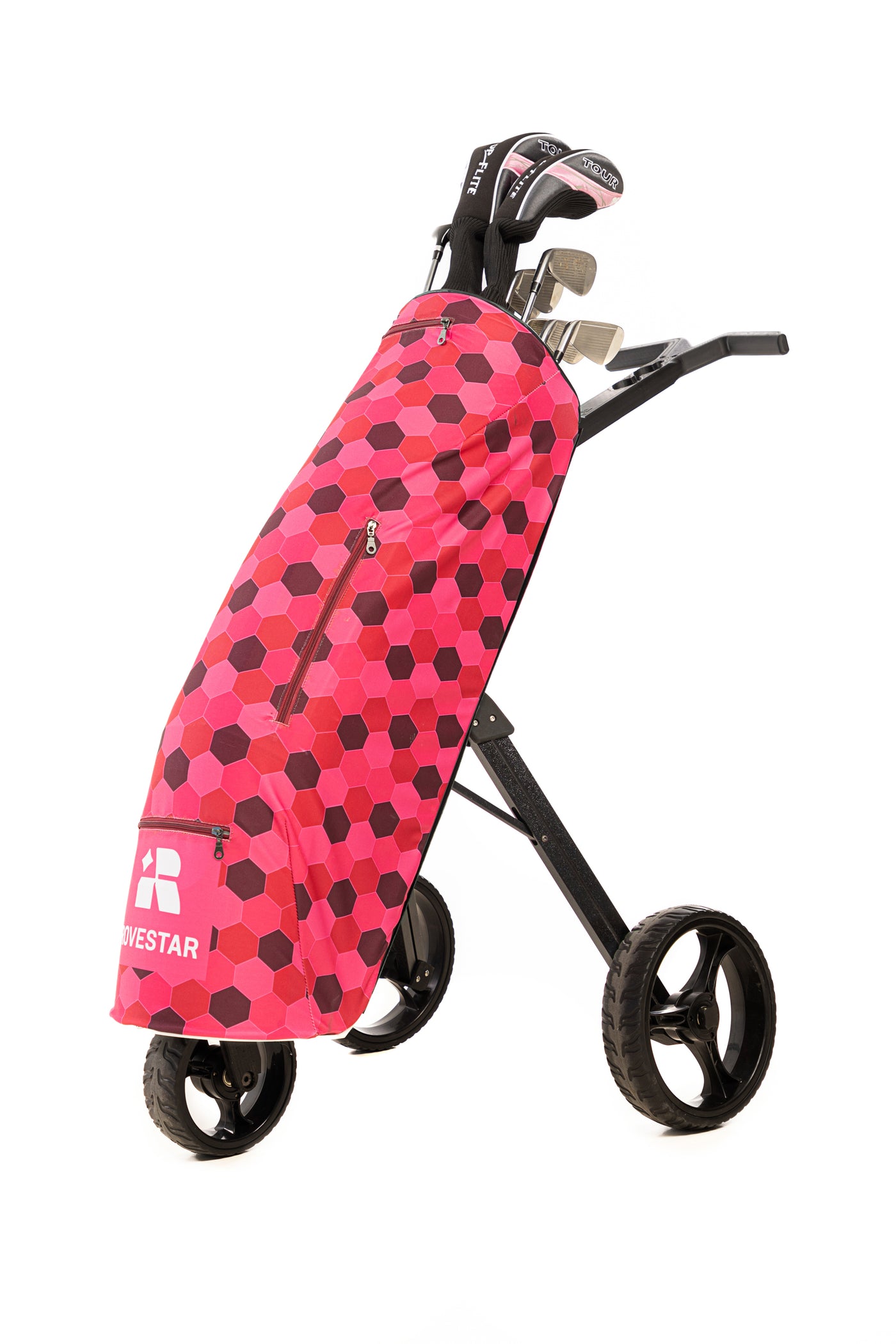 Rov12 - Golf Bag / 12 clubs + Push Cart
