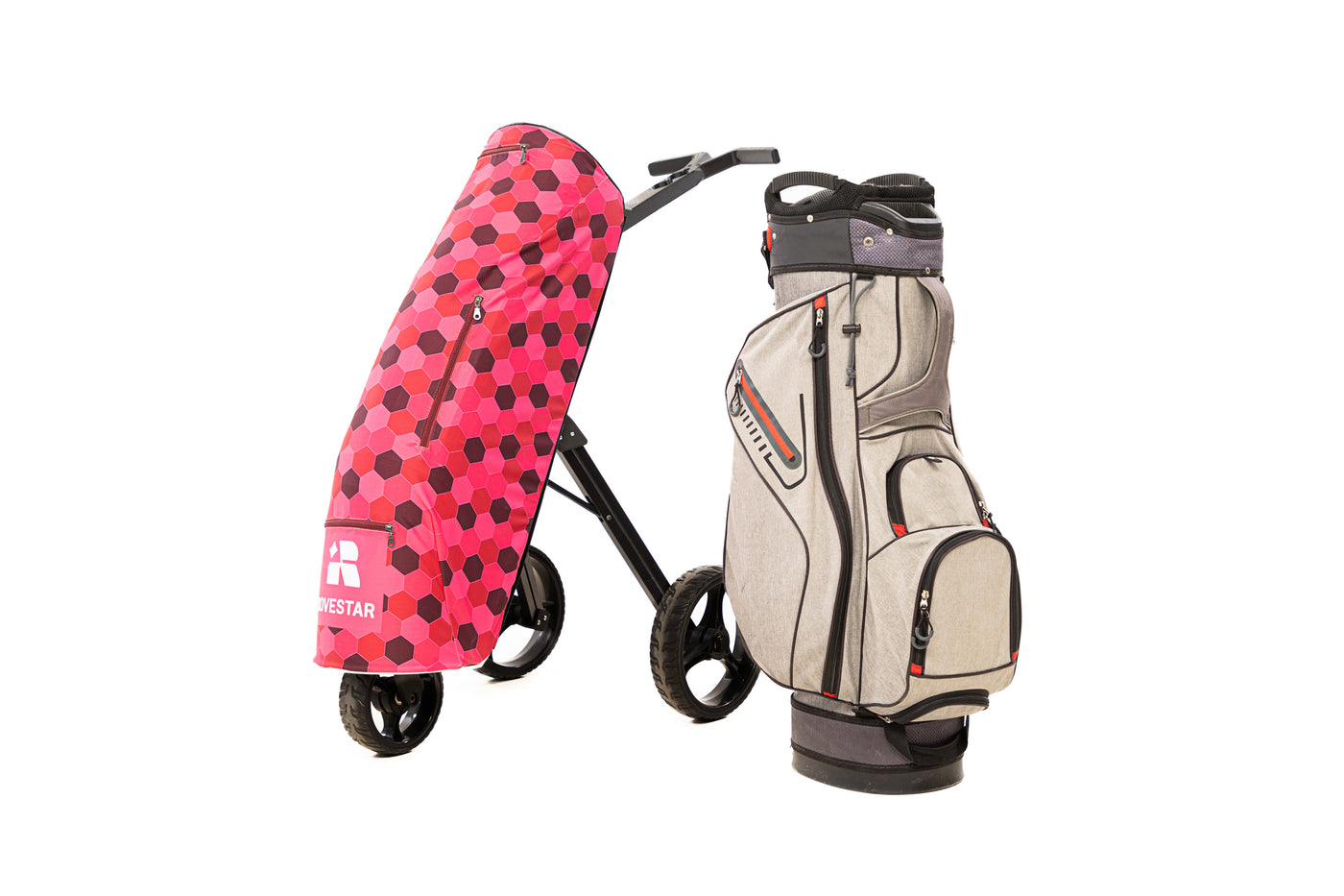 Rov12 - Golf Bag / 12 clubs + Push Cart